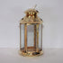 Brass Akhand Glass Jyoti Diya Stand 141g